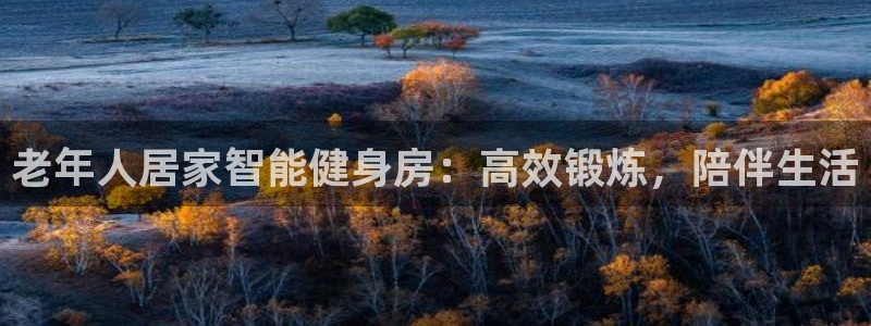 意昂体育5(KGAME)招商电话地址:老年人居家智能健身房: